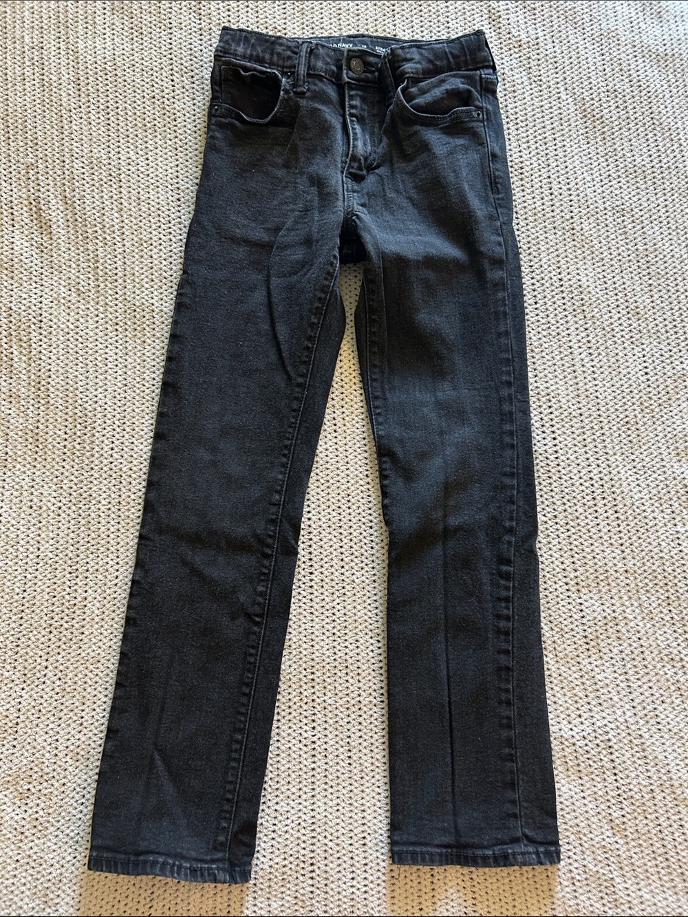 Old Navy Black Straight-Leg Boy’s Jeans